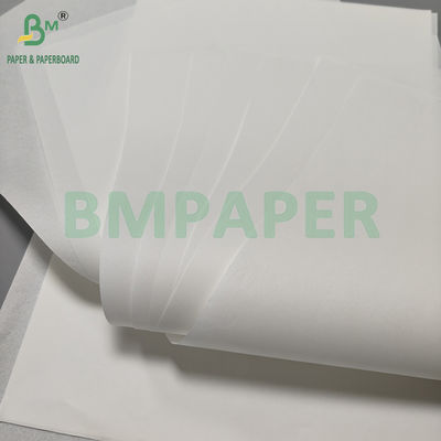 40gm bandeja de pastel blanco papel resistente a la grasa papel fácil deslizante para postres