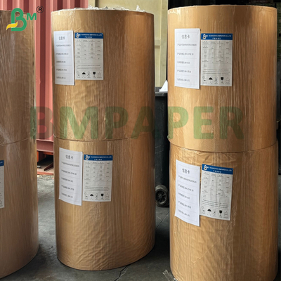 70g 75g 565mm 640mm Papel de caja registradora con revestimiento sensible al calor - Blanco para máquina POS