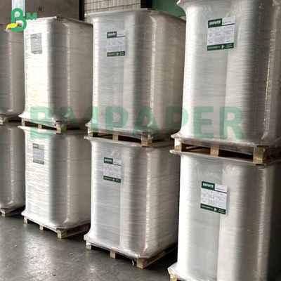 Papel blanco biodegradable para envolver pajitas de grado alimenticio de 24 g/m² y 28 g/m²