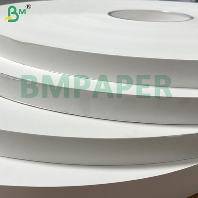 Papel blanco biodegradable para envolver pajitas de grado alimenticio de 24 g/m² y 28 g/m²
