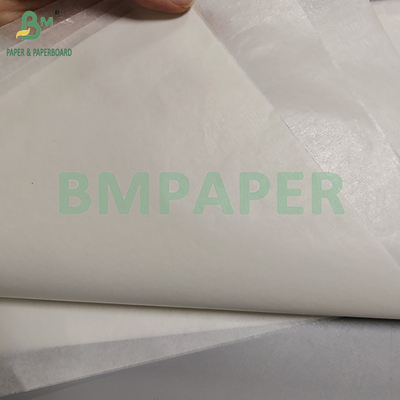 Papel encerado blanco sin recubrimiento de 30 g/m² y 35 g/m² para envolver alimentos fritos