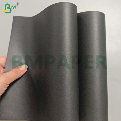 Rollos de papel kraft negro duradero de 80 gsm para hacer bolsas de compras