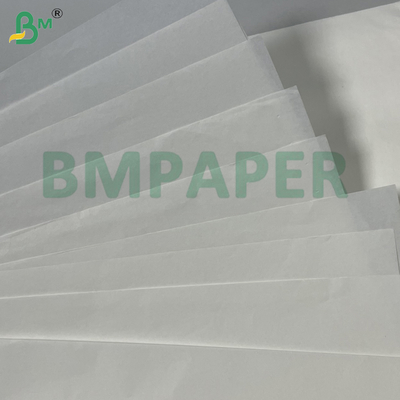 Envases de alimentos grasos blancos reciclables para hamburguesas envases de papel a prueba de grasa