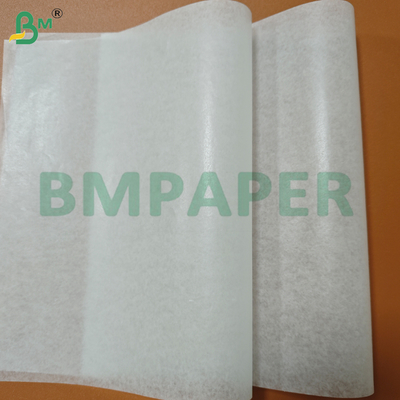 Hojas de papel recubiertas de cera no adhesiva de grado alimenticio de 40 gsm para dulces