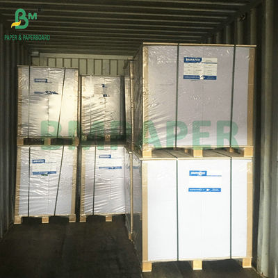 Papel de tarjetas de juego de núcleo negro de 310 g 320 g de dos lados de cartón de impresión digital recubierto de blanco