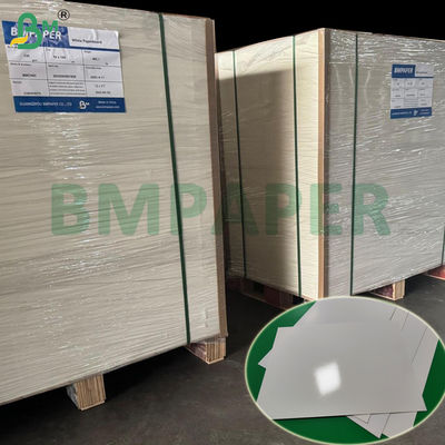 Cartón blanco recubierto de PE de 275 g + 15 g para embalaje de marisco congelado 1000 x 700 mm