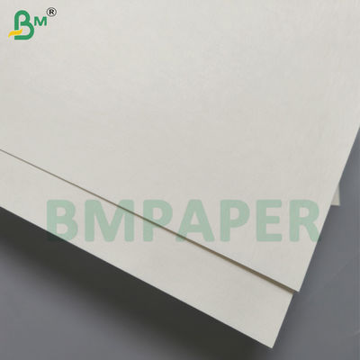 460gm Carpeta de papel sin revestimiento con tapa de sello, carpeta de papel sin revestimiento, papel de junta absorvente blanco
