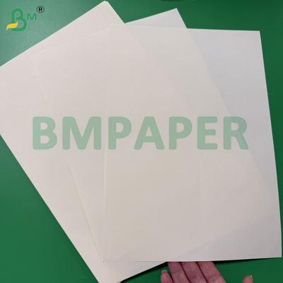 Papel de libro voluminoso de 80 gramos para impresión de offset de color crema marfil 61x86cm
