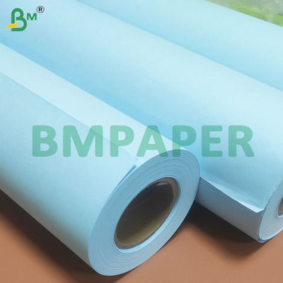 Dos caras azules de 80 gramos, rollos de papel para dibujo de ingeniería.