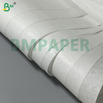35g 40g Blanco de un lado brillante MG papel Kraft en rollo 1100mm para el embalaje