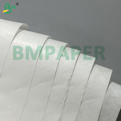 35g 40g Blanco de un lado brillante MG papel Kraft en rollo 1100mm para el embalaje