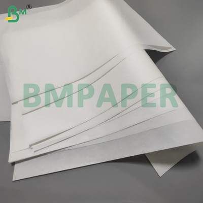Papel antigrasa blanco de 35g y 40g para envolver comida rápida, kit de 7, a prueba de aceite, 1050mm