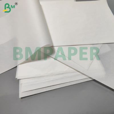 Papel antigrasa blanco de 35g y 40g para envolver comida rápida, kit de 7, a prueba de aceite, 1050mm