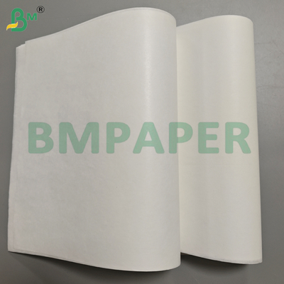 Hojas de papel kraft blanco MG brillante por una cara de 35 g/m² para bolsas de papel
