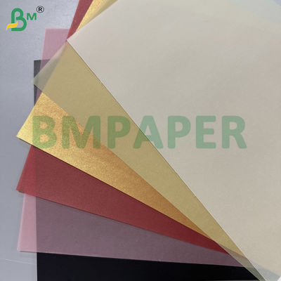 Papel de calco premium de 55-180 g/m² multicolor, papel vitela blanco translúcido
