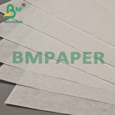 Rollo de papel filtro para café por goteo de alta resistencia y sellado blanco, 23 g/m²