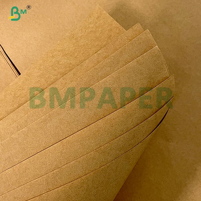 Papel Kraft de cemento marrón semi-extensible sin blanquear de 140 g para envolver