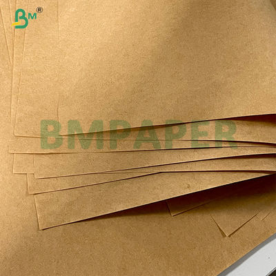 Papel Kraft de cemento marrón semi-extensible sin blanquear de 140 g para envolver