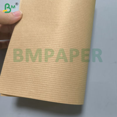 Machine Glazed ( MG ) Creped Kraft Paper 60gsm Unbleached Brown Color