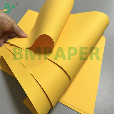 Papel Kraft Amarillo Dorado de Alta Resistencia de 85 g/m² y 90 g/m² Para Sobres en Bobina de 70 cm y 80 cm