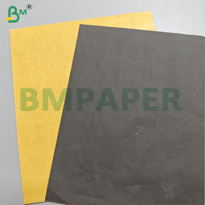 Bolsas de papel para mango a prueba de luz, negro por dentro y amarillo por fuera
