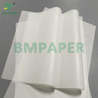Papel de horno antiadherente de silicona blanco de grado alimenticio de 35 g/m² 40 g/m²