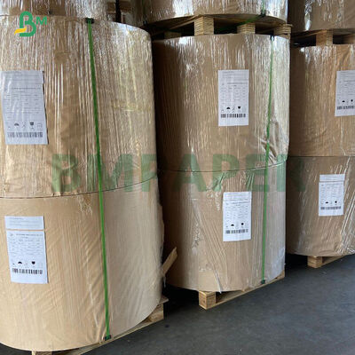 50gm 60gm Máquina de alta resistencia al plegamiento de papel kraft de vidrio despojado para envolver