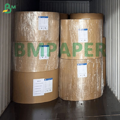 38 - 90gm Papel de vidrio blanco para envases de alimentos Resistencia a la grasa y el aceite