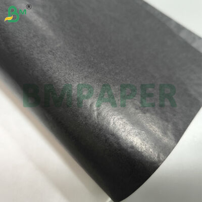 Papel glassine liso y resistente de 38 g/m² color negro para galletas y pasteles