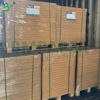 Hojas de papel Kraft de 40 gramos de color amarillo dorado virgen rayadas, de alta resistencia al mojado