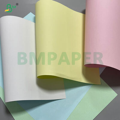 50-80GSM Papel NCR sin carbono de alta copia 80GSM Blanco / Azul / Rosa / Verde
