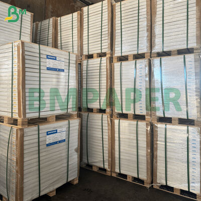 Cartulina blanca resistente al aceite y la grasa para soporte de papas fritas, 245 g/m²