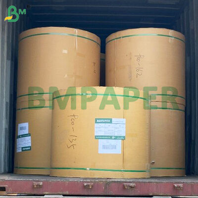 Papel de cultivo de mangos con revestimiento de cera brillante Material de espalda negra 56 gm