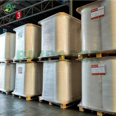 FDA Resistencia a la Humedad Papel de Envoltura de Pajitas Blancas para Bebidas en Rollo