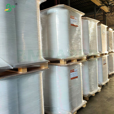 FDA Resistencia a la Humedad Papel de Envoltura de Pajitas Blancas para Bebidas en Rollo