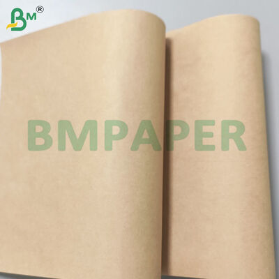 80/100gm Envase marrón plano de papel Kraft 46,7cm ancho de rollo