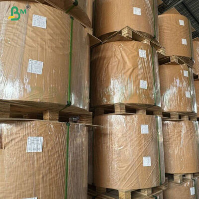 30 Gsm + 10 Gsm Papel de embalaje de alimentos de grado alimenticio de un lado con revestimiento en PE blanco