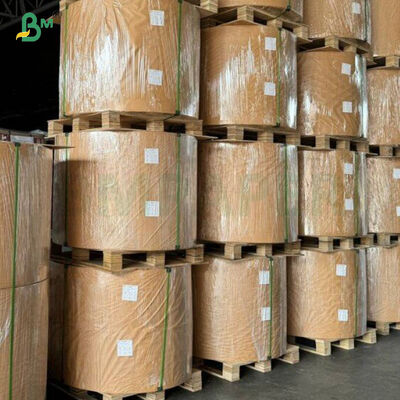 40 gm + 10 gm Papel revestido de PE brillante de un solo lado a prueba de aceite para envases de alimentos