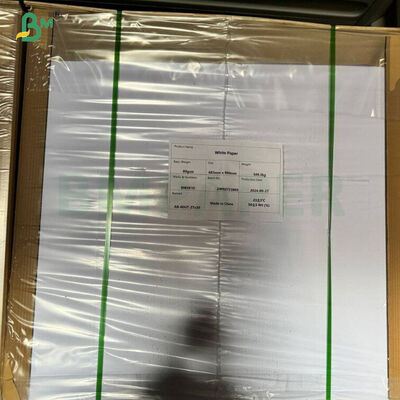 75gm Blanco Resistencia a la lágrima Alta resistencia a la humedad Papel de etiqueta de cerveza 65x95cm en hoja