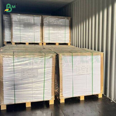 Papel Super Blanco 70gsm con Adhesión de Tinta y Resistencia a la Humedad para Etiquetas de Latas de Alimentos 32*47cm en Hoja