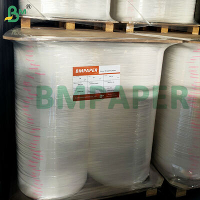 Papel de envoltorio exterior de paja 24gsm 26gsm 28gsm Rollo ranurado 27mm 30mm