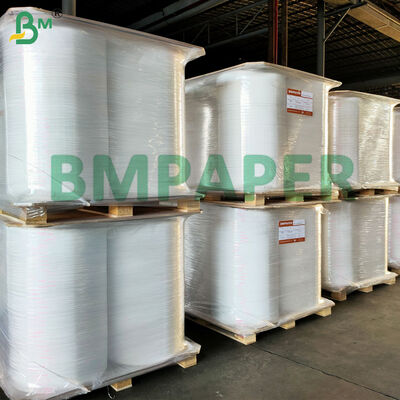 Rollo de papel base para cajetilla de cigarrillos 25gsm Blanco Papel de liar tabaco