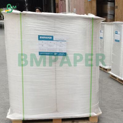 Papel de embalaje para pajitas blanco de 28 gramos, buena resistencia a la tracción, sin OBA