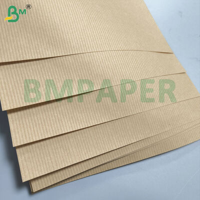 Papel kraft marrón MG forrado reciclable para envolver papel acanalado
