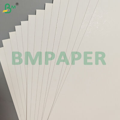 Cartulina de papel blanco SBS de alta rigidez y 350 g/m², estucada por una cara