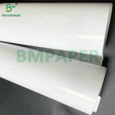 90 gm 100 gm Papel de arte blanco brillante C1S para embalajes blandos de tabaco