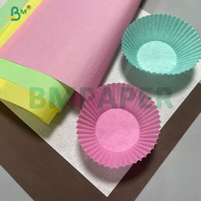 40 g de papel colorido para cargador de muffins a prueba de grasa