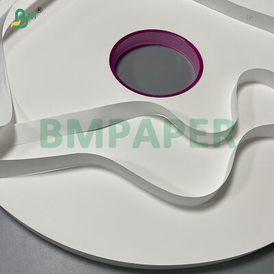 Rollo de papel kraft blanco de grado alimenticio de 28 g/m² para envolver pajitas
