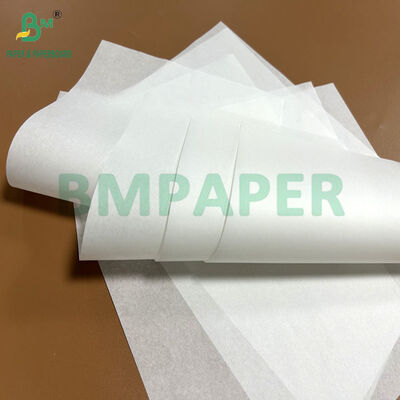 30gm 40gm Seguridad alimentaria Papel resistente a la grasa para la taza de horneado de tulipanes 1100mm 1200mm Rollo