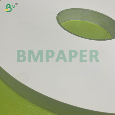 Papel de envolver para pajitas de grado alimenticio blanco de 28 gramos, rollo de 32 mm, 35 mm, 37 mm de ancho
